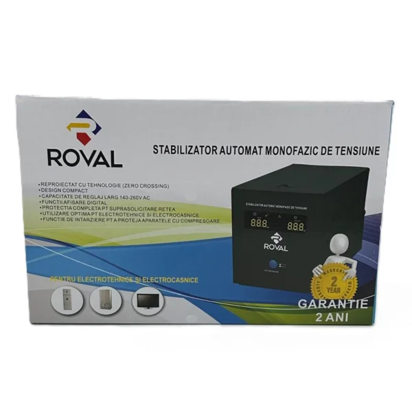 Stabilizator auto.mono.de tensiune SERVO RV-STBS-1000 (t Tx)-image0